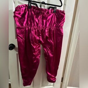 Women’s Satin Harem Pants